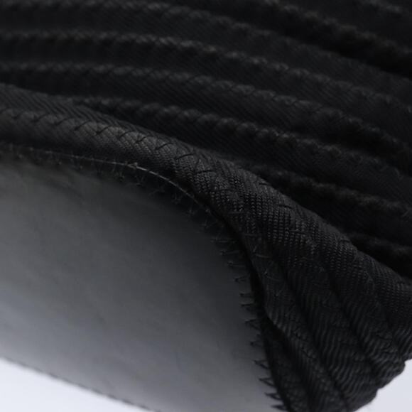 GUCCI Bamboo Hand Bag Nylon Black - Picture 15 of 16